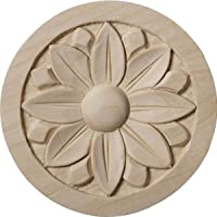 Ekena millwork ros03 X 03beal Bedford Rosette- ROS03X03BEAL